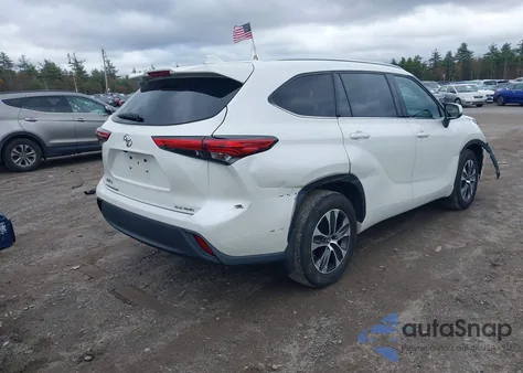 2021 Toyota Highlander Xle из США, поврежденный, VIN 5TDGZRBH7MS127438
